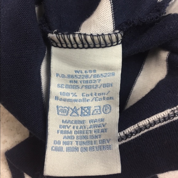 Boden Navy Stripe T-shirt Dress, size 4 - Picture 6 of 7